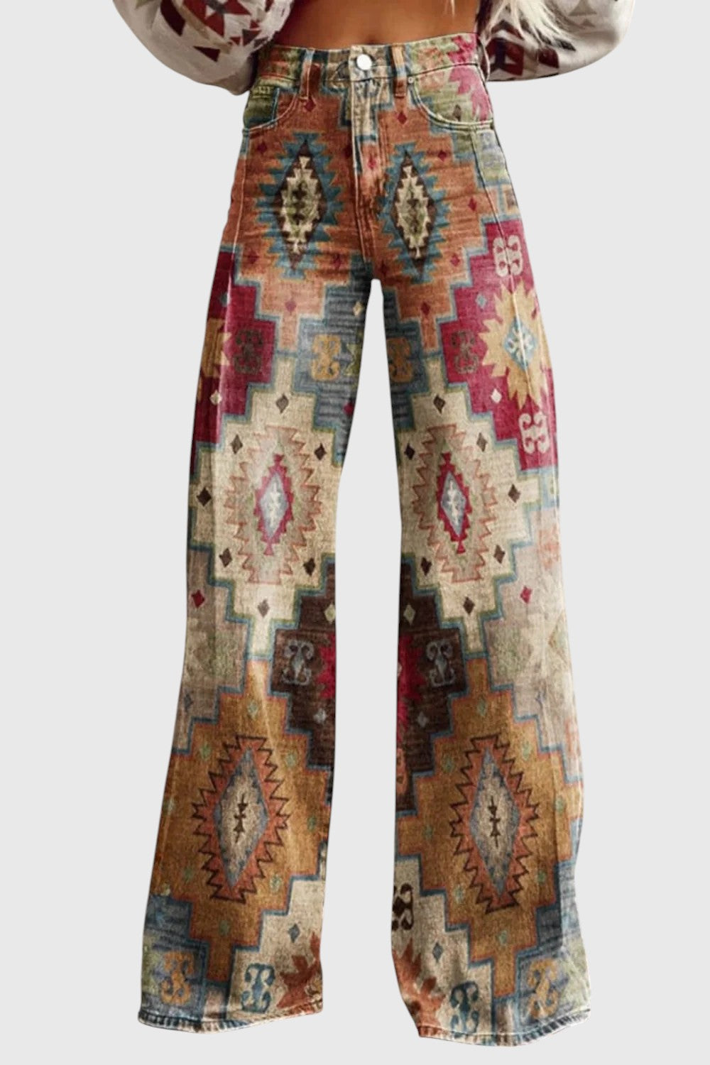 Evanya™ | Boho Vintage Broek
