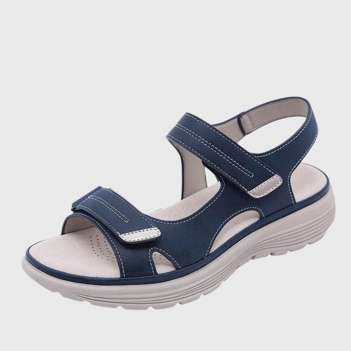 Evanya™ | Leren Sandalen