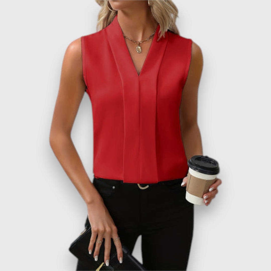 Evanya™ | Mouwloos Top