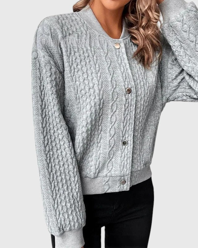 Evanya™ | Korte Gebreide Cardigan