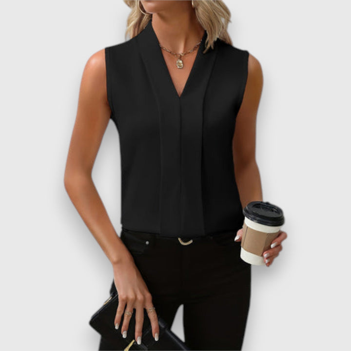 Evanya™ | Mouwloos Top