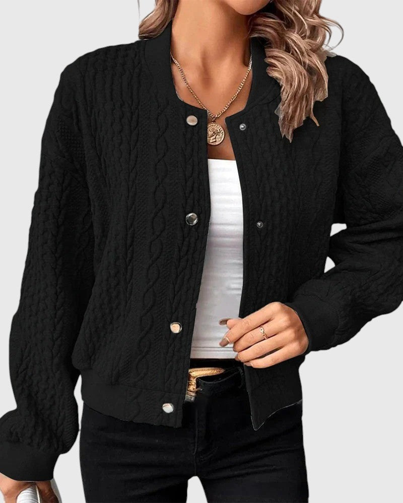 Evanya™ | Korte Gebreide Cardigan