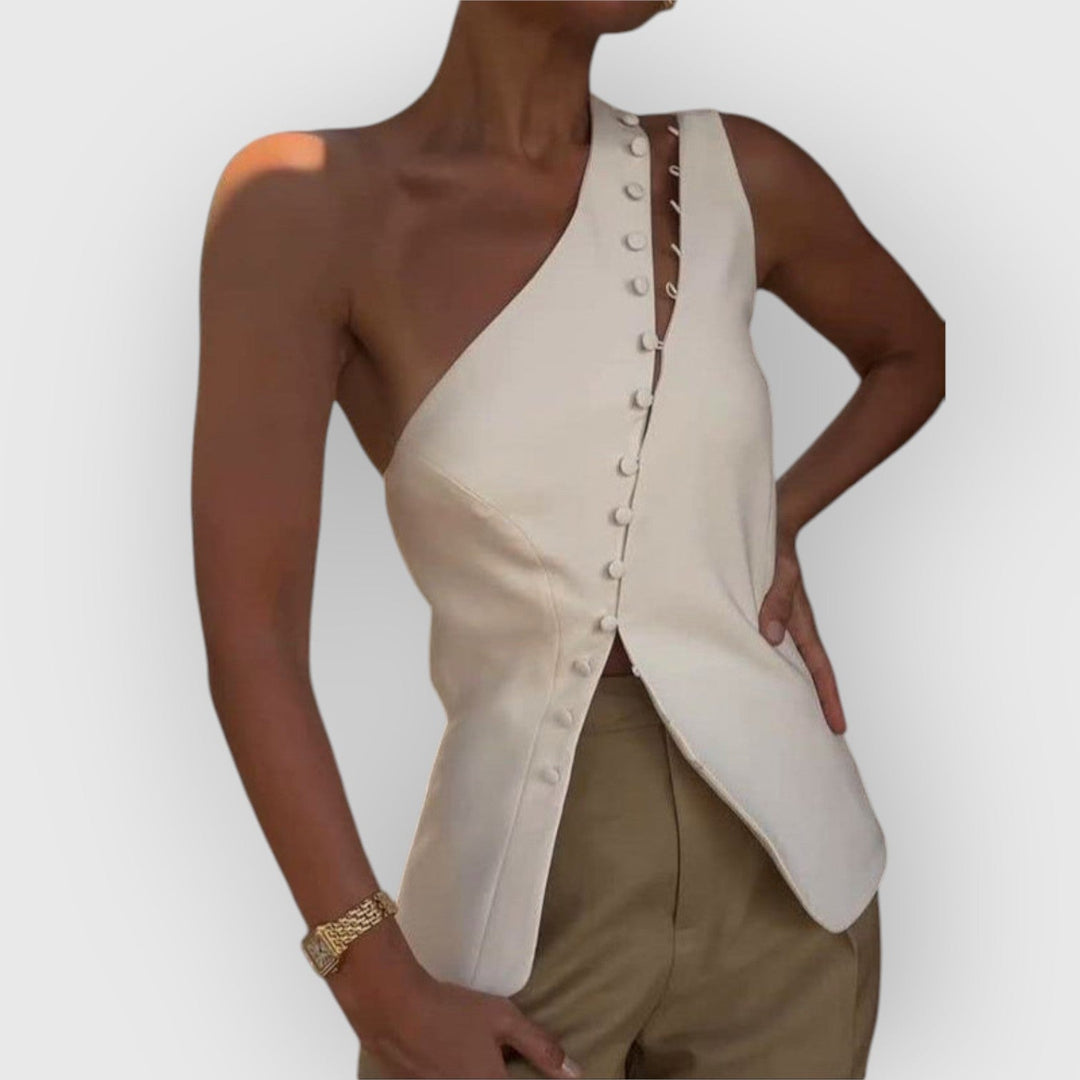 Evanya™ | Top Met Één Schouder