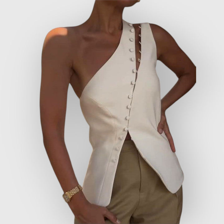 Evanya™ | Top Met Één Schouder