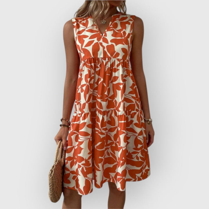 Evanya™ | Zomerblad Jurk