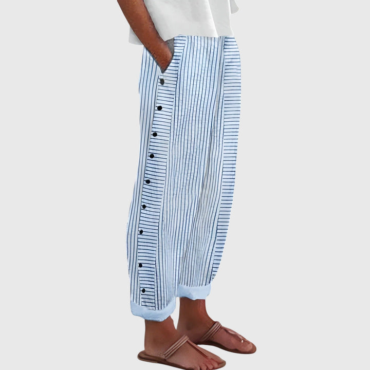 Evanya™ | Linnen Broek