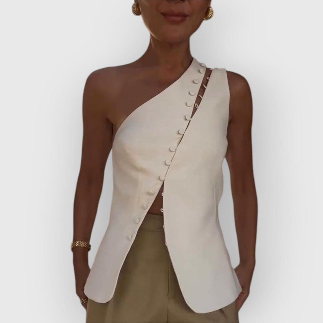 Evanya™ | Top Met Één Schouder