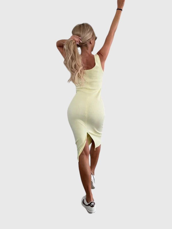 Evanya™ | Midi Jurk en Bomberjack Set