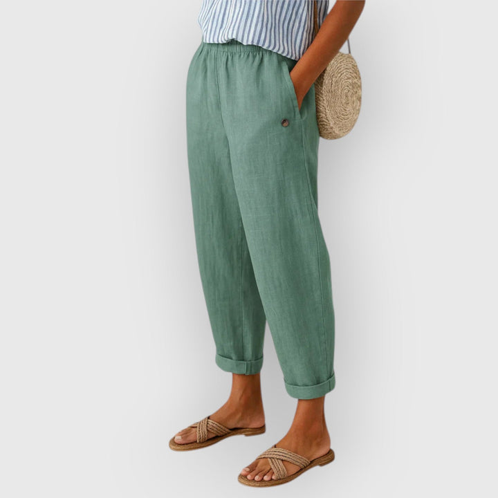 Evanya™ | Tijdloze Linnen-Katoenmix