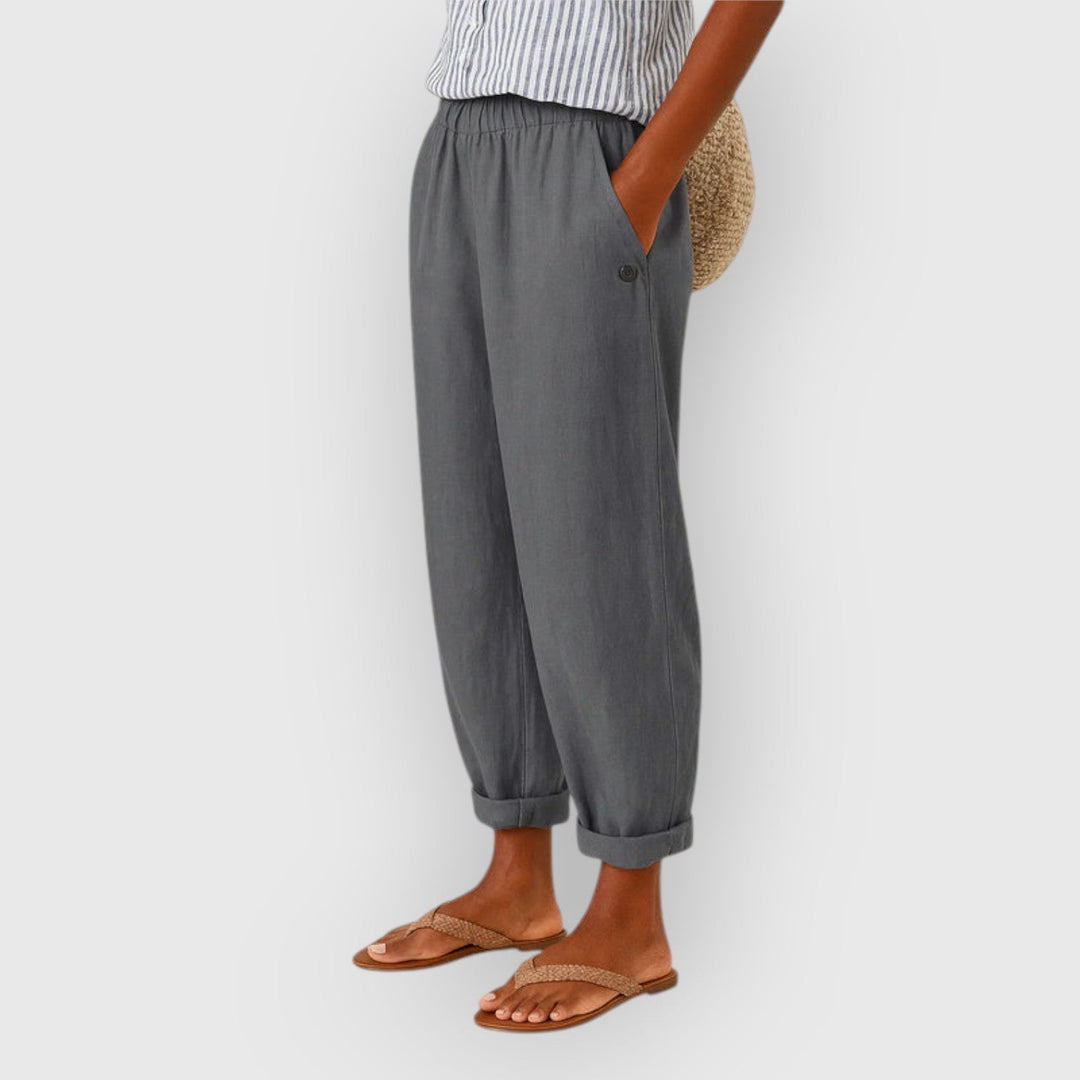 Evanya™ | Tijdloze Linnen-Katoenmix