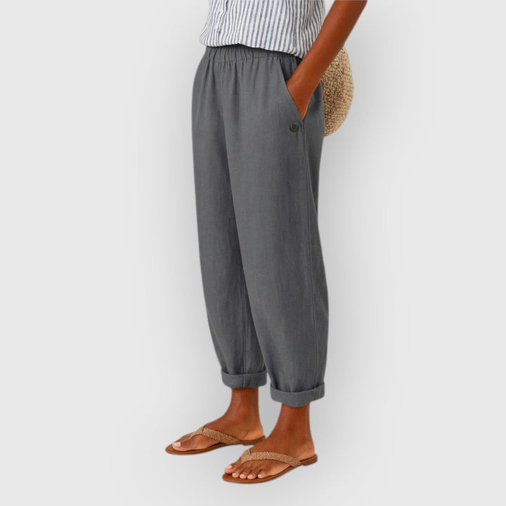 Evanya™ | Tijdloze Linnen-Katoenmix