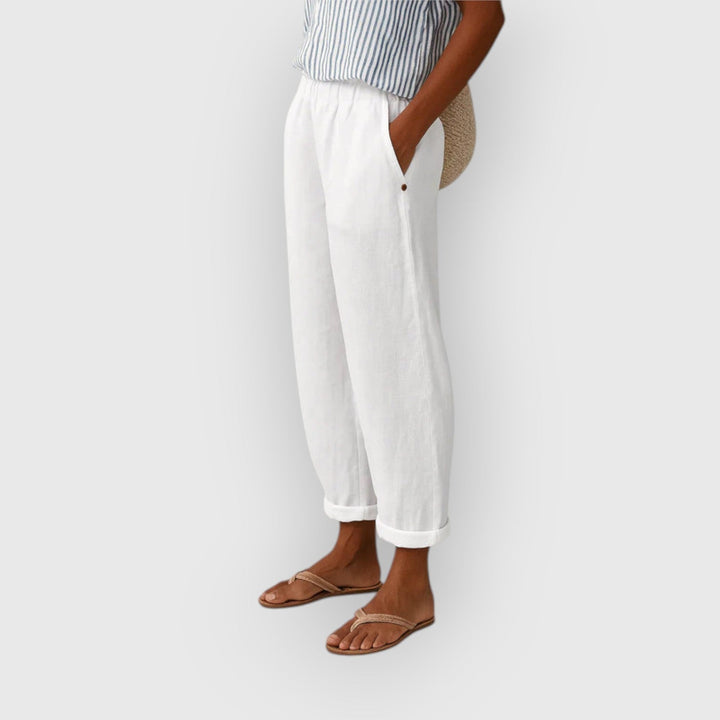 Evanya™ | Tijdloze Linnen-Katoenmix