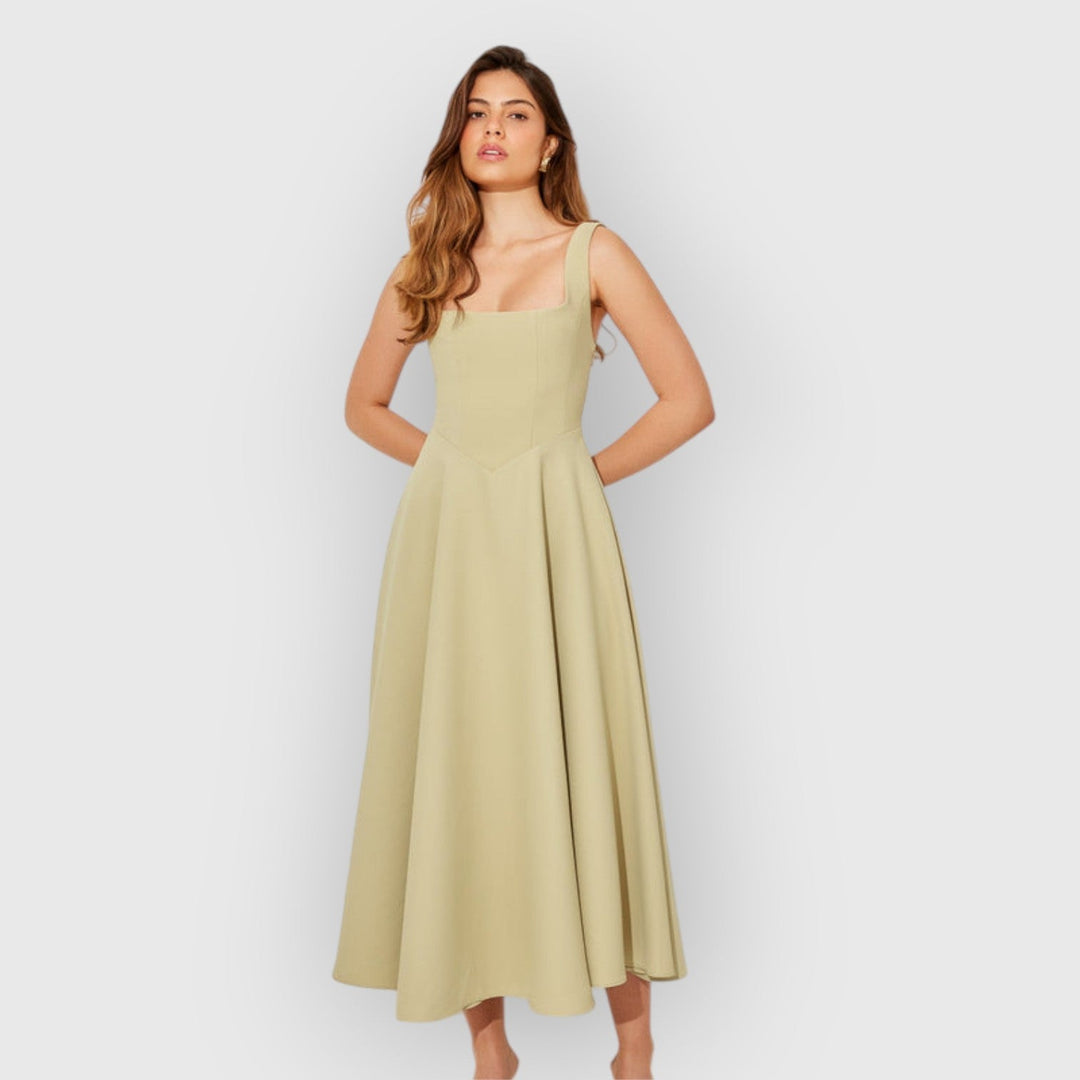 Evanya™ | Tijdloze Midi-Jurk