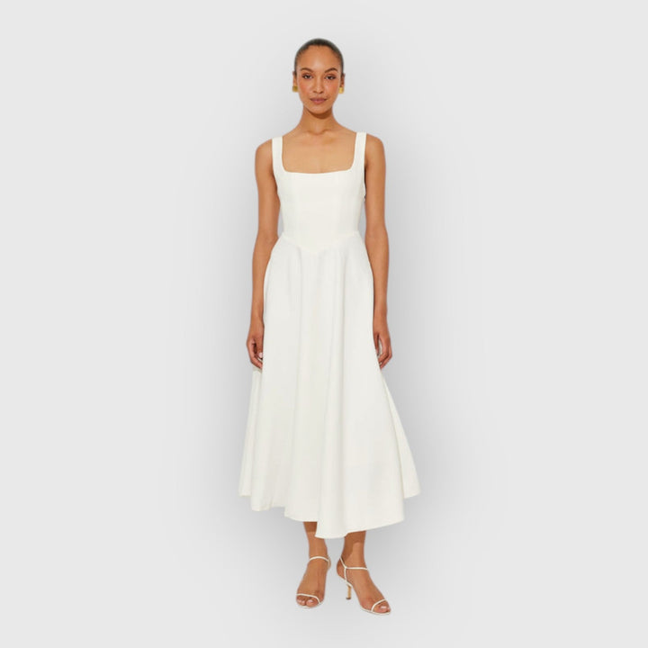 Evanya™ | Tijdloze Midi-Jurk