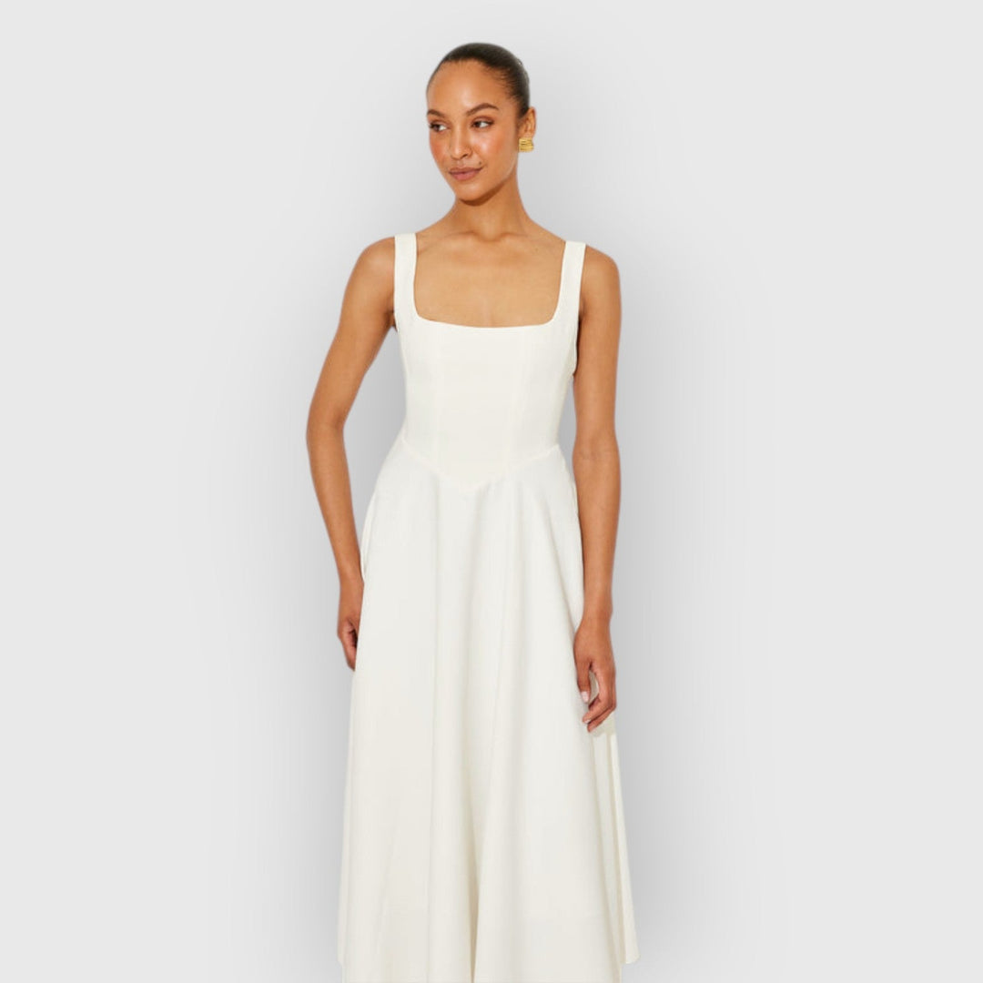 Evanya™ | Tijdloze Midi-Jurk