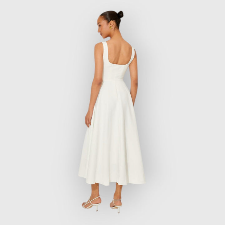 Evanya™ | Tijdloze Midi-Jurk