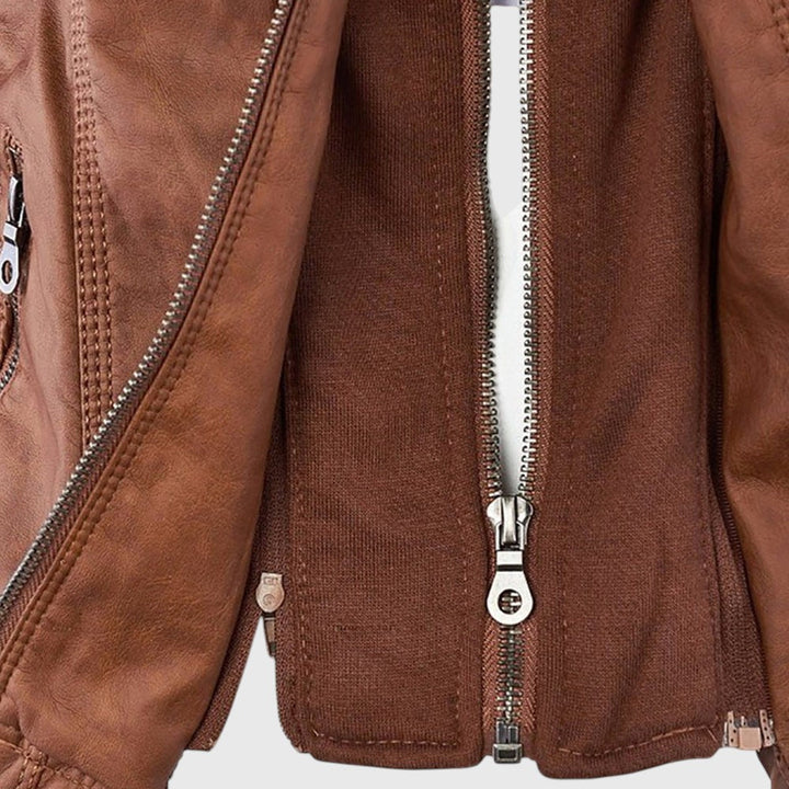 Evanya™ | Leren Damesjas