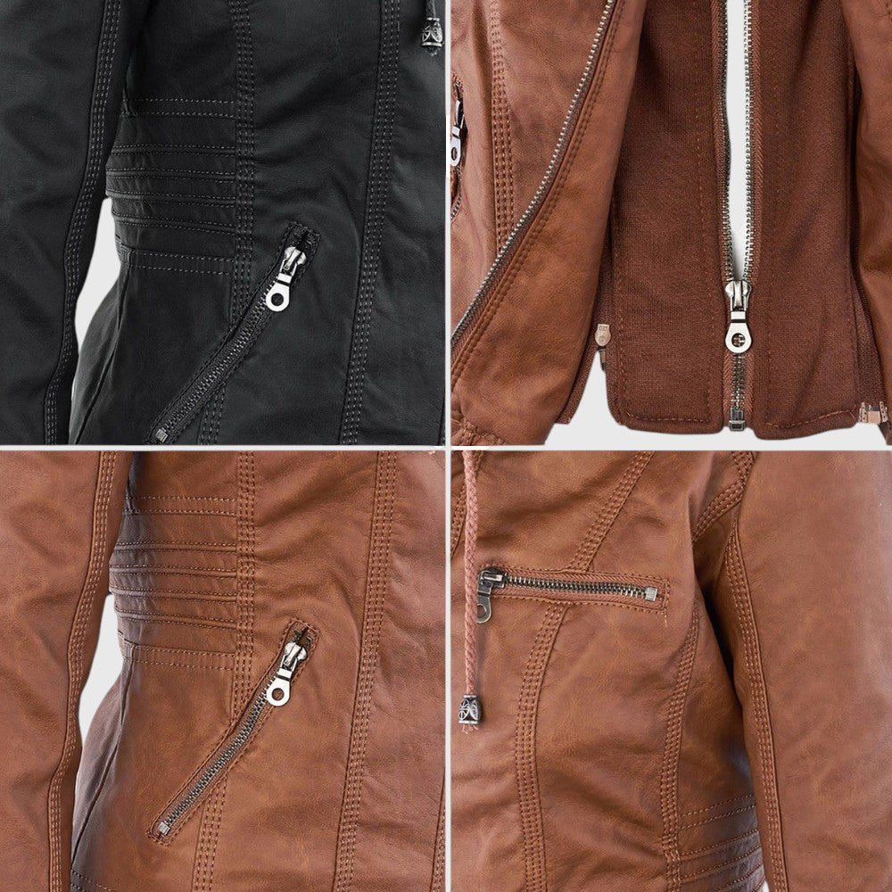 Evanya™ | Leren Damesjas