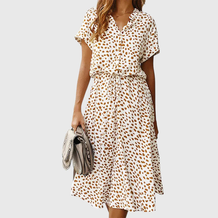 Evanya™ | Zomerse V-hals Jurk