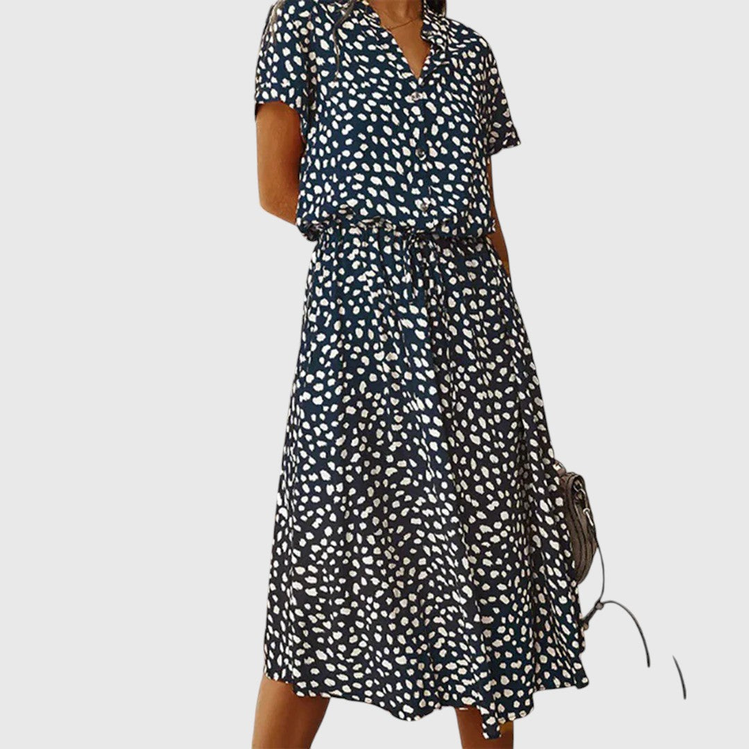 Evanya™ | Zomerse V-hals Jurk