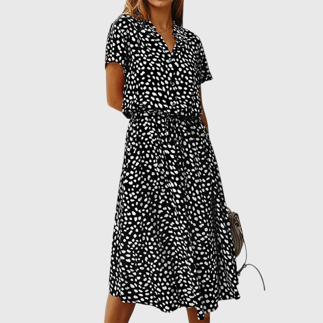 Evanya™ | Zomerse V-hals Jurk