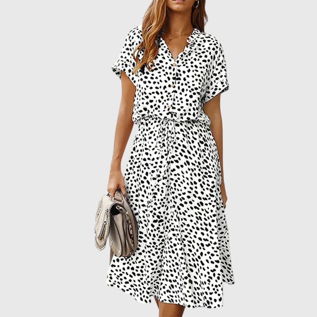 Evanya™ | Zomerse V-hals Jurk