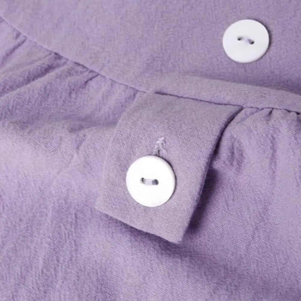 Evanya™ | Boho Zomerjurk met Knopen