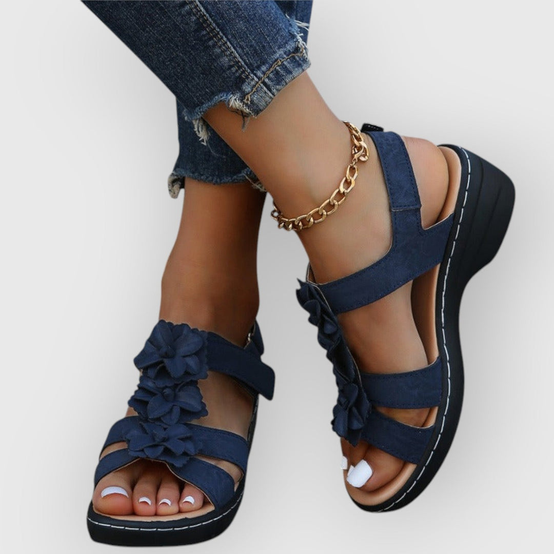 Evanya™ | Bordeaux Sandalen