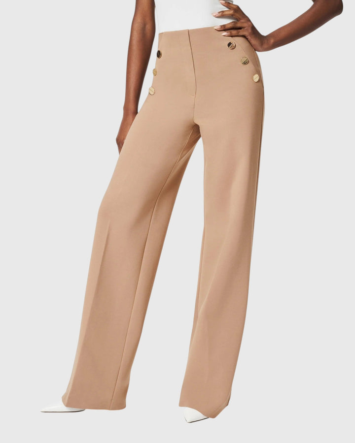 Evanya™ | Hoge Taille Wijde Broek