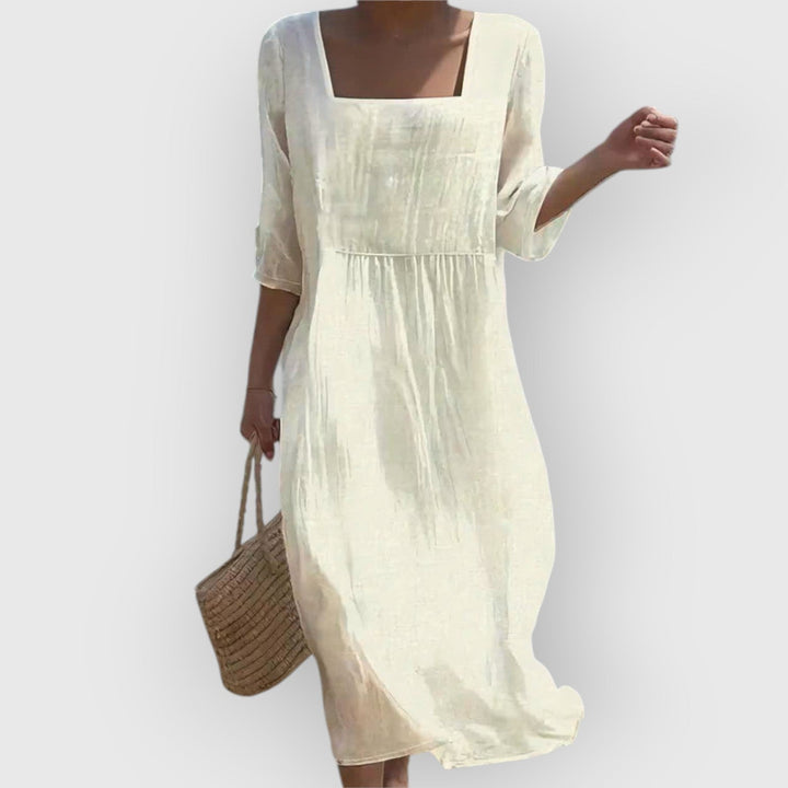 Evanya™ | Casual Linnen Jurk