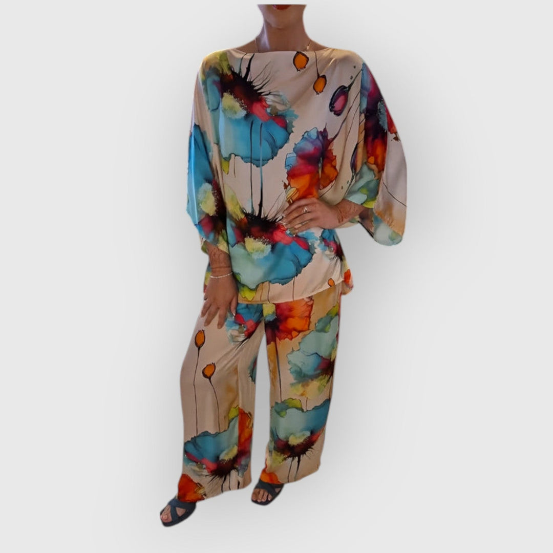 Evanya™ | Kleurrijke Harmony Outfit