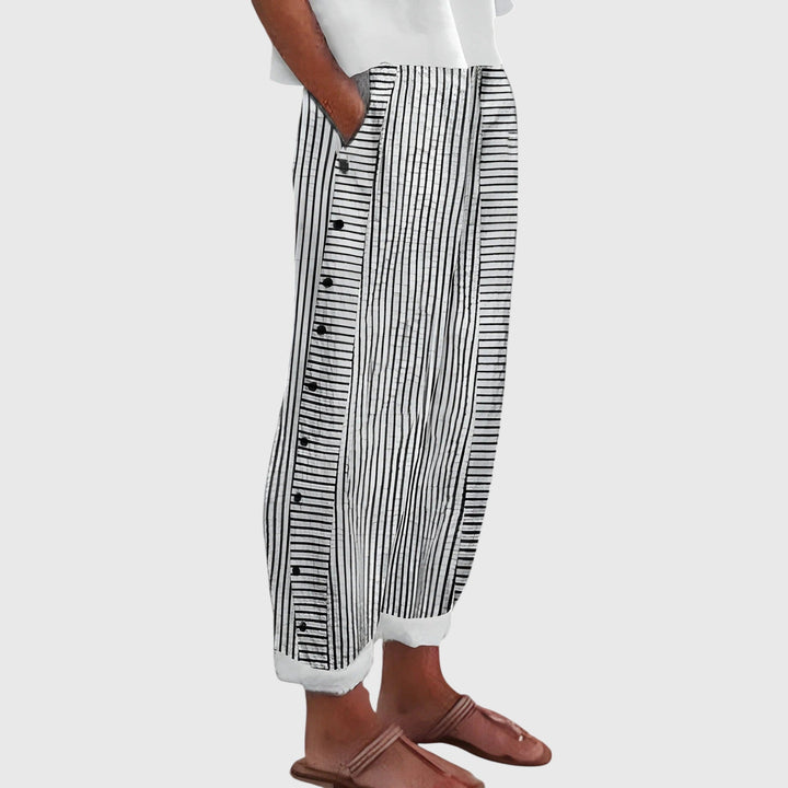 Evanya™ | Linnen Broek