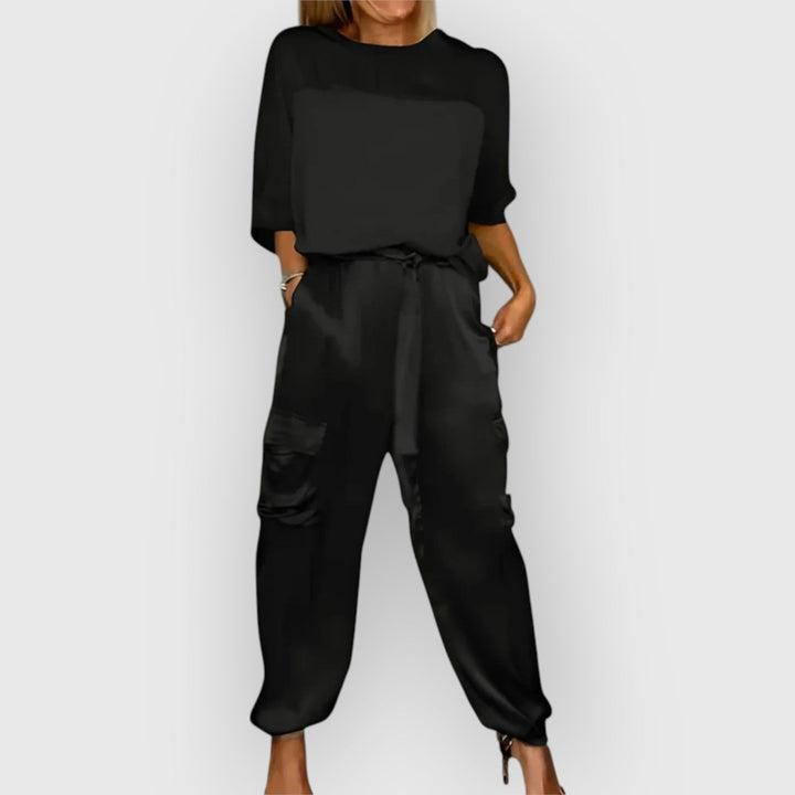 Evanya™ | Elegante Broek En Blouse Set