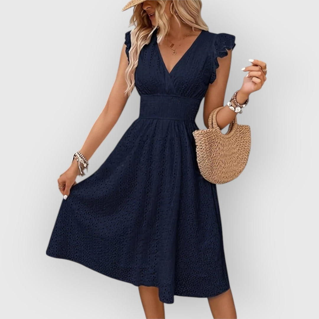 Evanya™ | Elegante Lichte Jurk