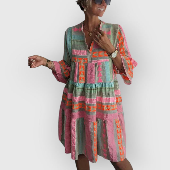 Evanya™ | Boho-Lagen-Swingjurk