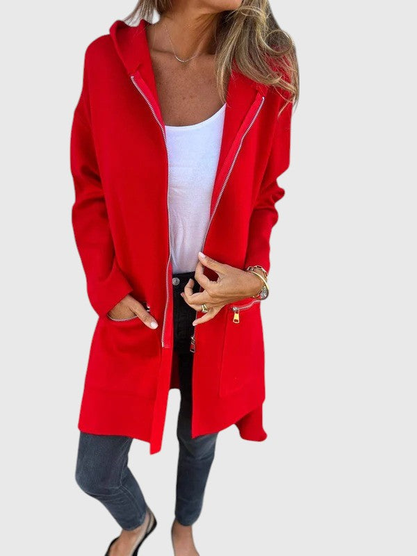 Evanya™ | Cardigan met Rits