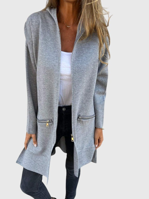 Evanya™ | Cardigan met Rits