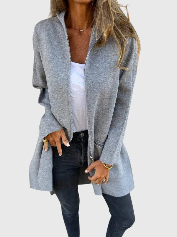 Evanya™ | Cardigan met Rits