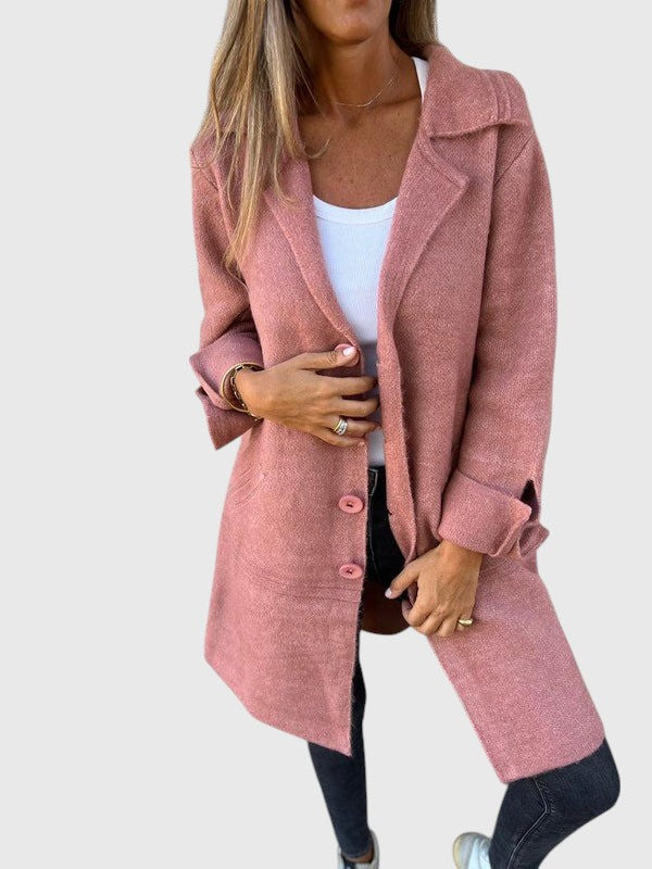 Evanya™ | Colbertjas met knopen